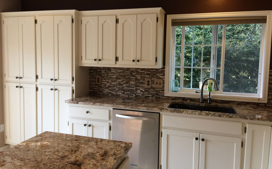 Sound Finish Cabinet Painting Refinishing Seattle Seattle Kitchen Makeover Clean White Cabinets Sound Finish Cabinet Painting Refinishing Seattle