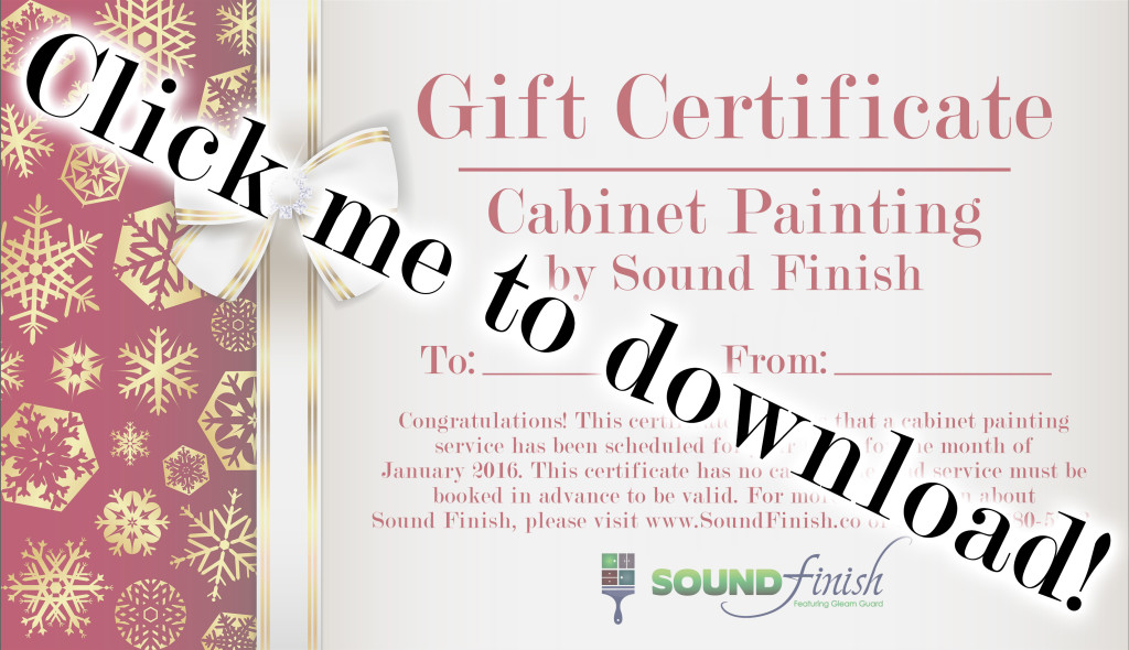 Sound Finish Gift Certificate Preview