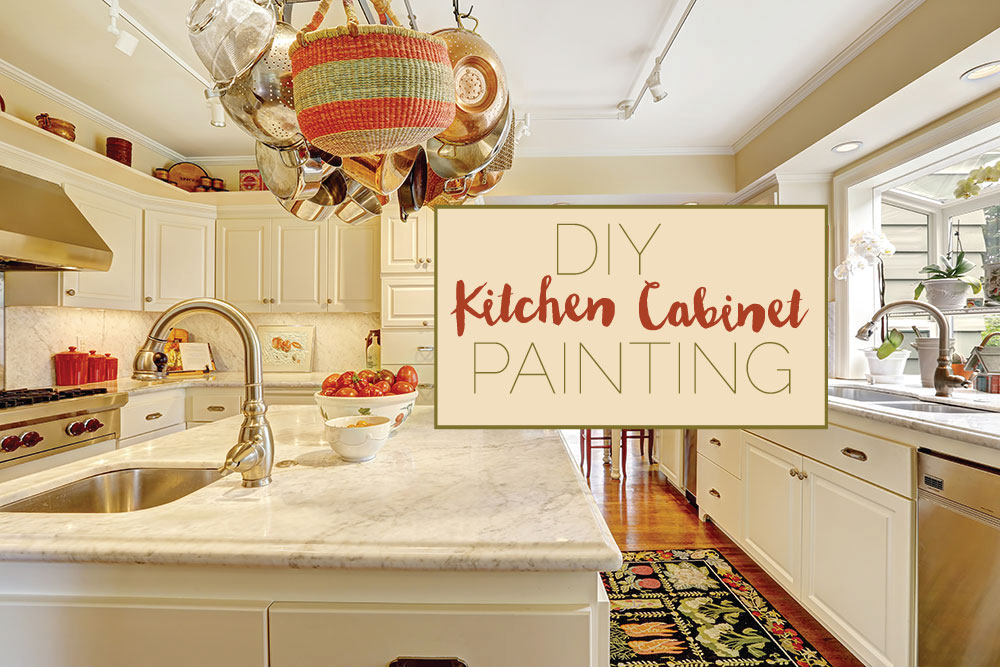 DIY Kitchen Cabinet Painting