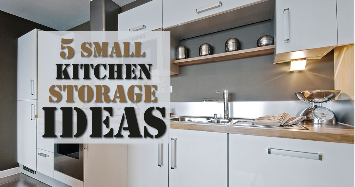 5 small kitchen storage ideas