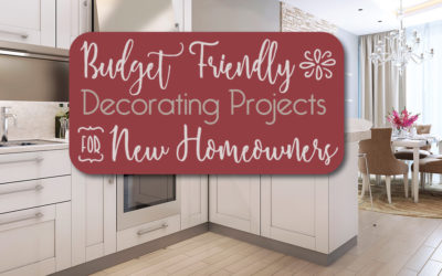 budget friendly decorating projects for new homeowners