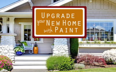 upgrade your new home with paint