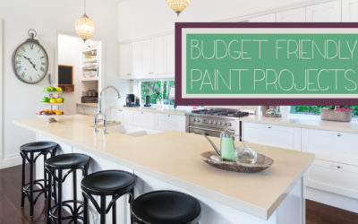 budget friendly paint projects