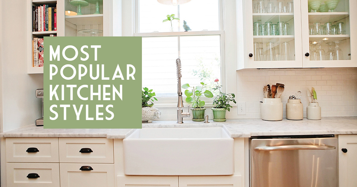most popular kitchen styles