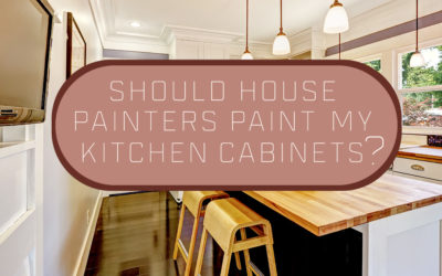 Should House Painters Paint My Kitchen Cabinets?