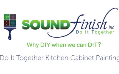 Why DIY When We Can DIT Do It Together Kitchen Cabinet Painting