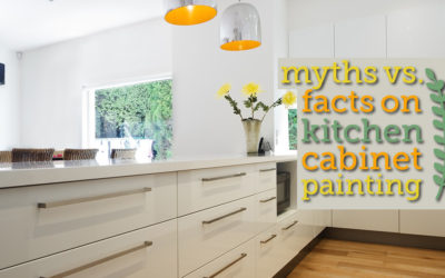 myths vs. facts on kitchen cabinet painting