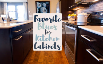 Favorite Blues for Kitchen Cabinets